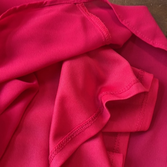 Monteau red strappy shift dress SZ S - Picture 6 of 7